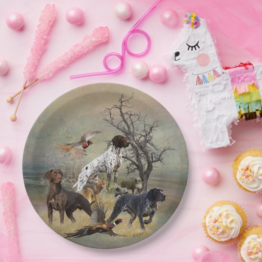 Duitse Shorthaired Pointers (SAP) Papieren Bordje (Feest)