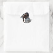 Duitse Shorthaired Pointers (SAP) Ronde Sticker (Tas)