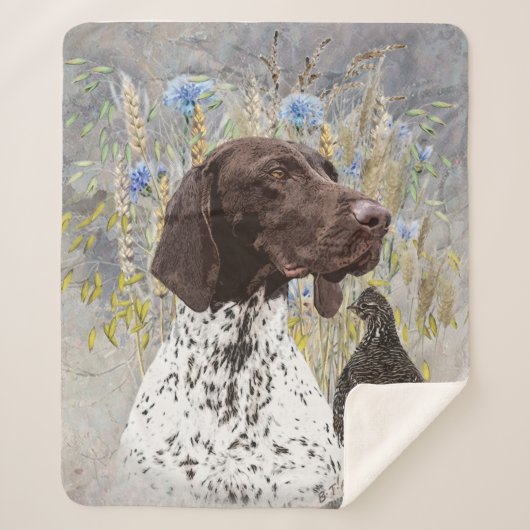 Duitse Shorthaired Pointers (SAP) Sherpa Deken (Voorkant)