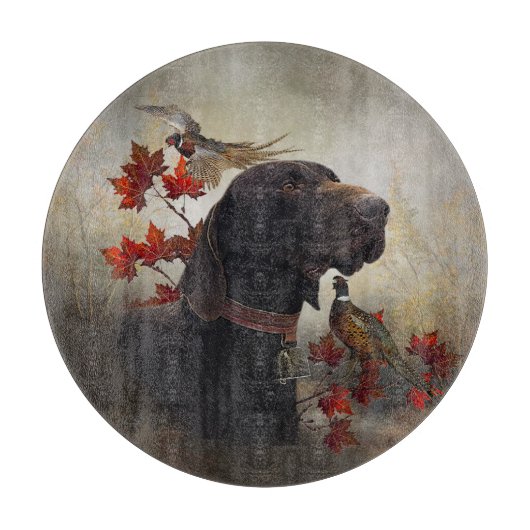 Duitse Shorthaired Pointers (SAP) Snijplank (Voorkant)