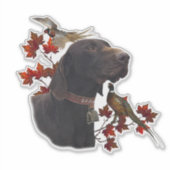 Duitse Shorthaired Pointers (SAP) Sticker (Voorkant)