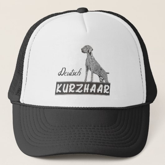 Duitse Shorthaired Pointers (SAP) Trucker Pet (Voorkant)