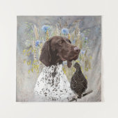 Duitse Shorthaired Pointers (SAP) Wandkleed (Voorkant)