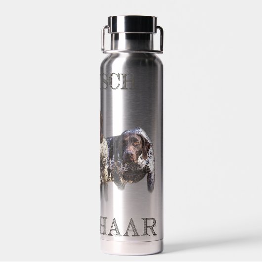 Duitse Shorthaired Pointers (SAP) Waterfles (Achterkant)