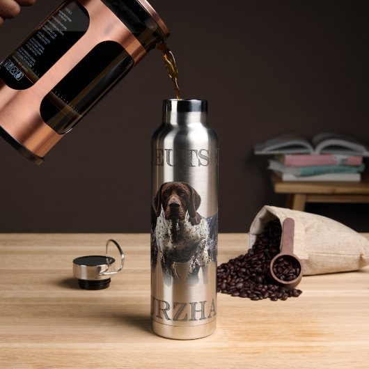 Duitse Shorthaired Pointers (SAP) Waterfles (Koffie)