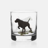 Duitse Shorthaired Pointers (SAP) Whisky Glas (Voorkant)