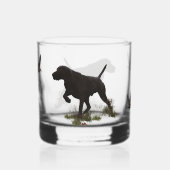 Duitse Shorthaired Pointers (SAP) Whisky Glas (Achterkant)