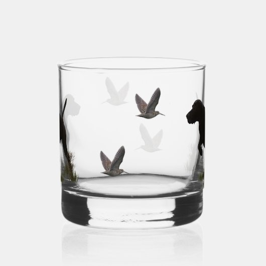 Duitse Shorthaired Pointers (SAP) Whisky Glas (Rechts)