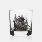 Duitse Shorthaired Pointers (SAP) Whisky Glas (Achterkant)