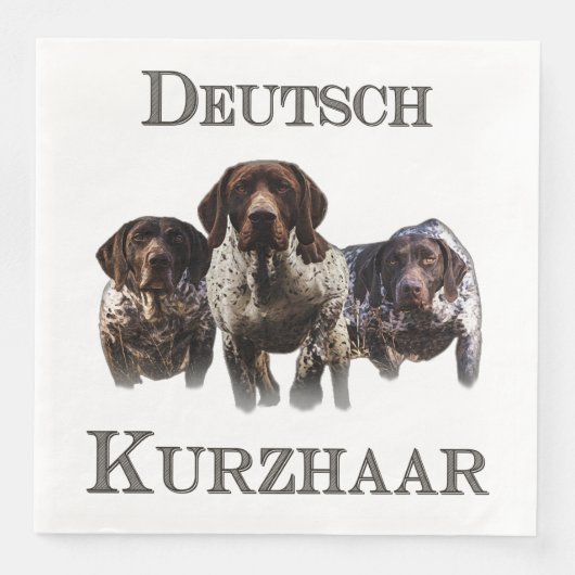 Duitse Shorthaired Pointers Servet (Voorkant)