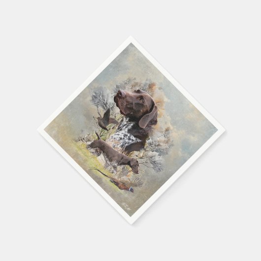 Duitse Shorthaired Pointers Servet (Hoek)