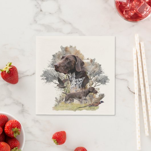 Duitse Shorthaired Pointers Servet (Insitu)