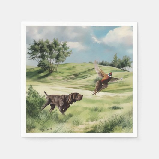 Duitse Shorthaired Pointers Servet (Voorkant)