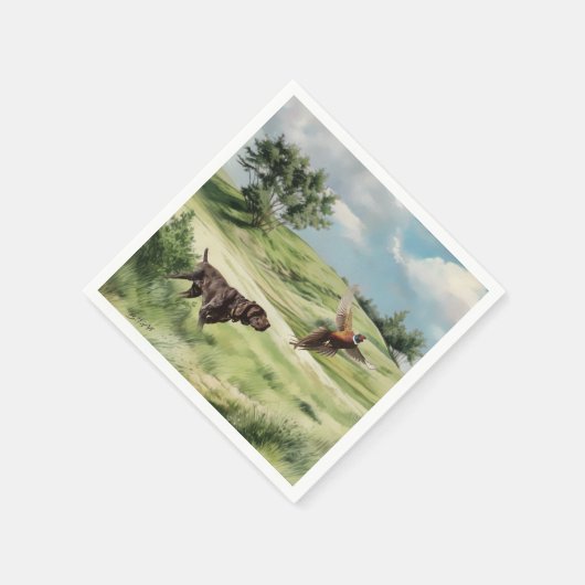 Duitse Shorthaired Pointers Servet (Hoek)