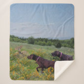 Duitse Shorthaired Pointers Sherpa Deken (Voorkant)