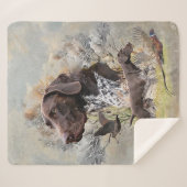 Duitse Shorthaired Pointers Sherpa Deken (Voorkant (horizontaal))