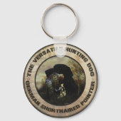 Duitse Shorthaired Pointers Sleutelhanger (Voorkant)