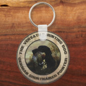 Duitse Shorthaired Pointers Sleutelhanger (Voorkant)