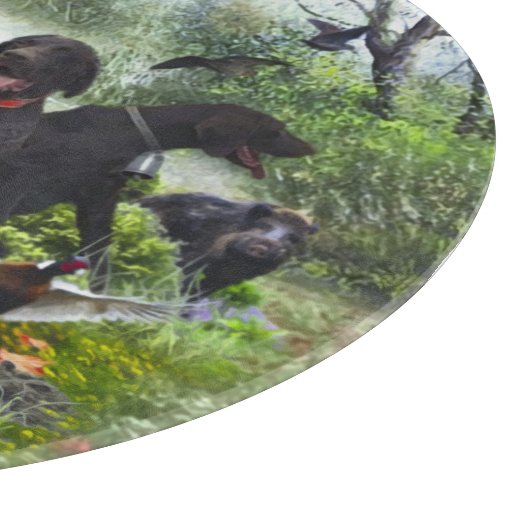 Duitse Shorthaired Pointers Snijplank (Hoek)