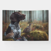 Duitse Shorthaired Pointers Spandoek (Horizontaal)