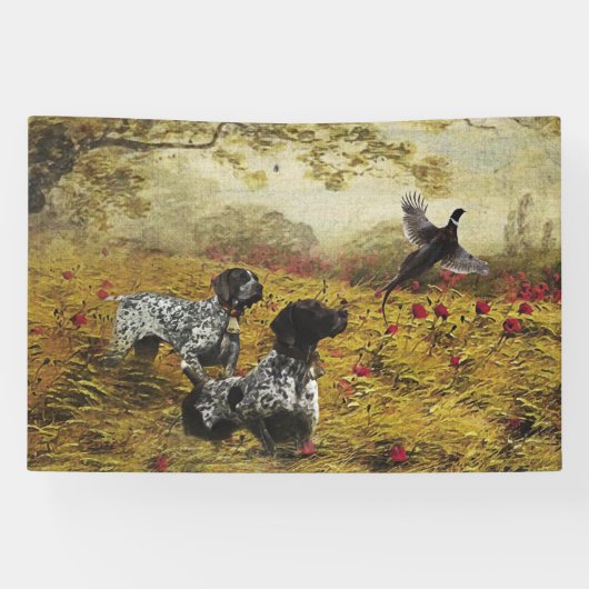 Duitse Shorthaired Pointers Spandoek (Horizontaal)