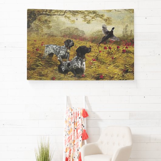 Duitse Shorthaired Pointers Spandoek (Insitu)