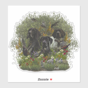 Duitse Shorthaired Pointers Sticker