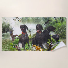 Duitse Shorthaired Pointers Strandlaken