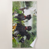 Duitse Shorthaired Pointers Strandlaken (Voorkant)