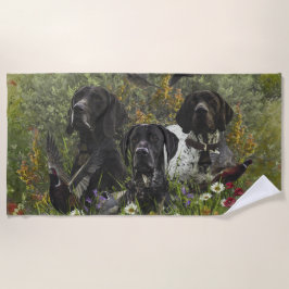 Duitse Shorthaired Pointers Strandlaken