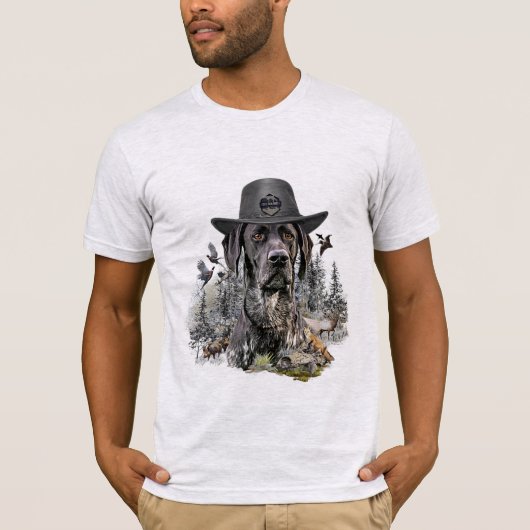 Duitse Shorthaired Pointers T-shirt (Voorkant)