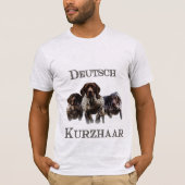 Duitse Shorthaired Pointers T-shirt (Voorkant)