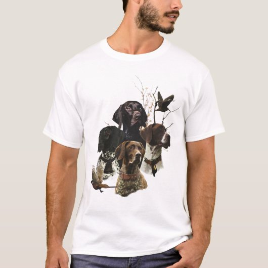 Duitse Shorthaired Pointers T-shirt (Voorkant)