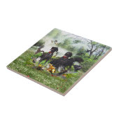 Duitse Shorthaired Pointers Tegeltje (Zijkant)