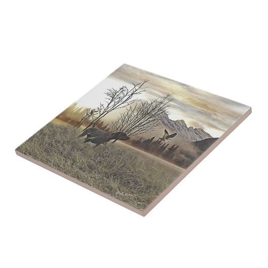 Duitse Shorthaired Pointers Tegeltje (Zijkant)