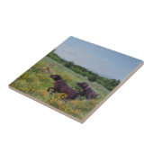 Duitse Shorthaired Pointers Tegeltje (Zijkant)