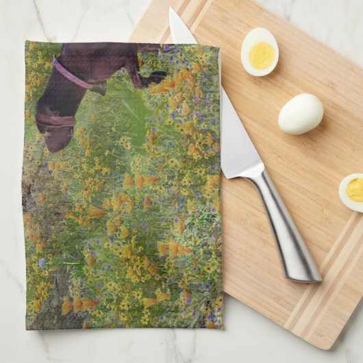 Duitse Shorthaired Pointers Theedoek (Quarter Fold)