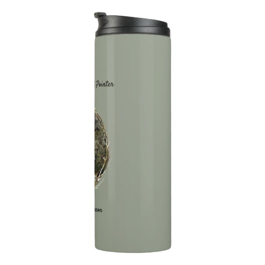 Duitse Shorthaired Pointers Thermosbeker (Geroteerd rechts)