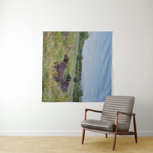 Duitse Shorthaired Pointers Wandkleed (In Situ (horizontaal))