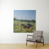 Duitse Shorthaired Pointers Wandkleed (In situ)