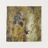 Duitse Shorthaired Pointers Wandkleed (Voorkant (horizontaal))