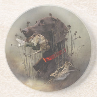 Duitse Shorthaired Pointers Zandsteen Onderzetter