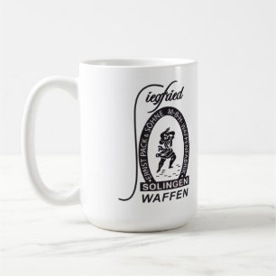 Duitse Siegfried Waffen Ernst Pack & Sohne onderne Koffiemok
