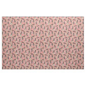 Duitse sinaasappelmolen roze stof (Fat Quarter)