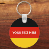 Duitse sleutelhanger met ronde-knooppunten voor de (Voorkant)