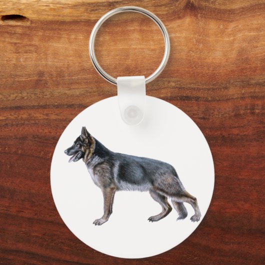 Duitse sleutelhanger Shepherd (Voorkant)