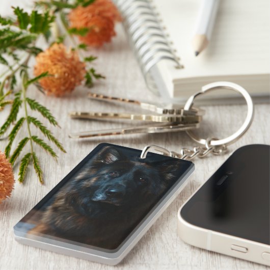 Duitse Sleutelhanger Shepherd (Voorkant Rechts)