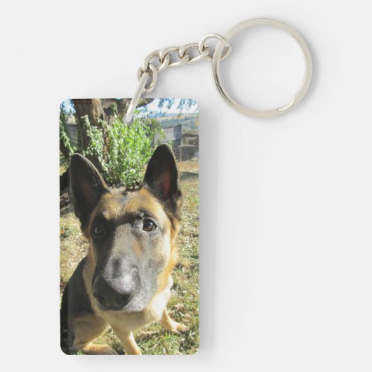Duitse Sleutelhanger Shepherd (achterkant)