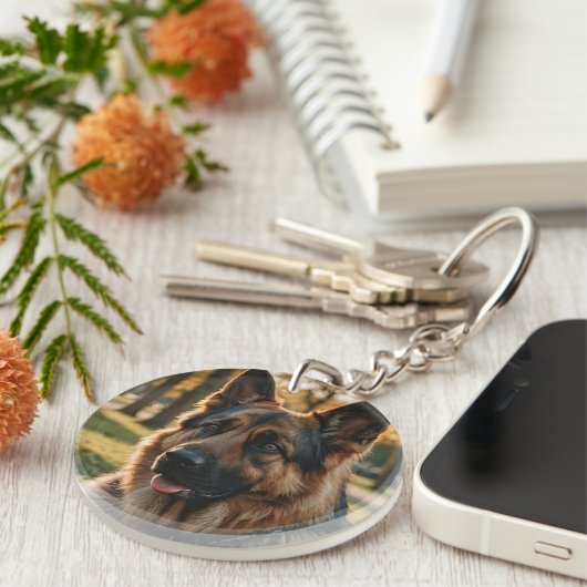 Duitse Sleutelhanger Shepherd (Voorkant Rechts)