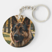 Duitse Sleutelhanger Shepherd (Achterkant)